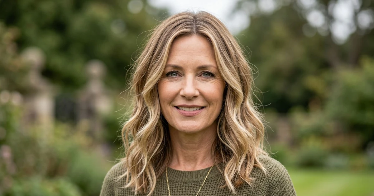 Naturlig blond balayage: solkysset farge med lavt vedlikehold