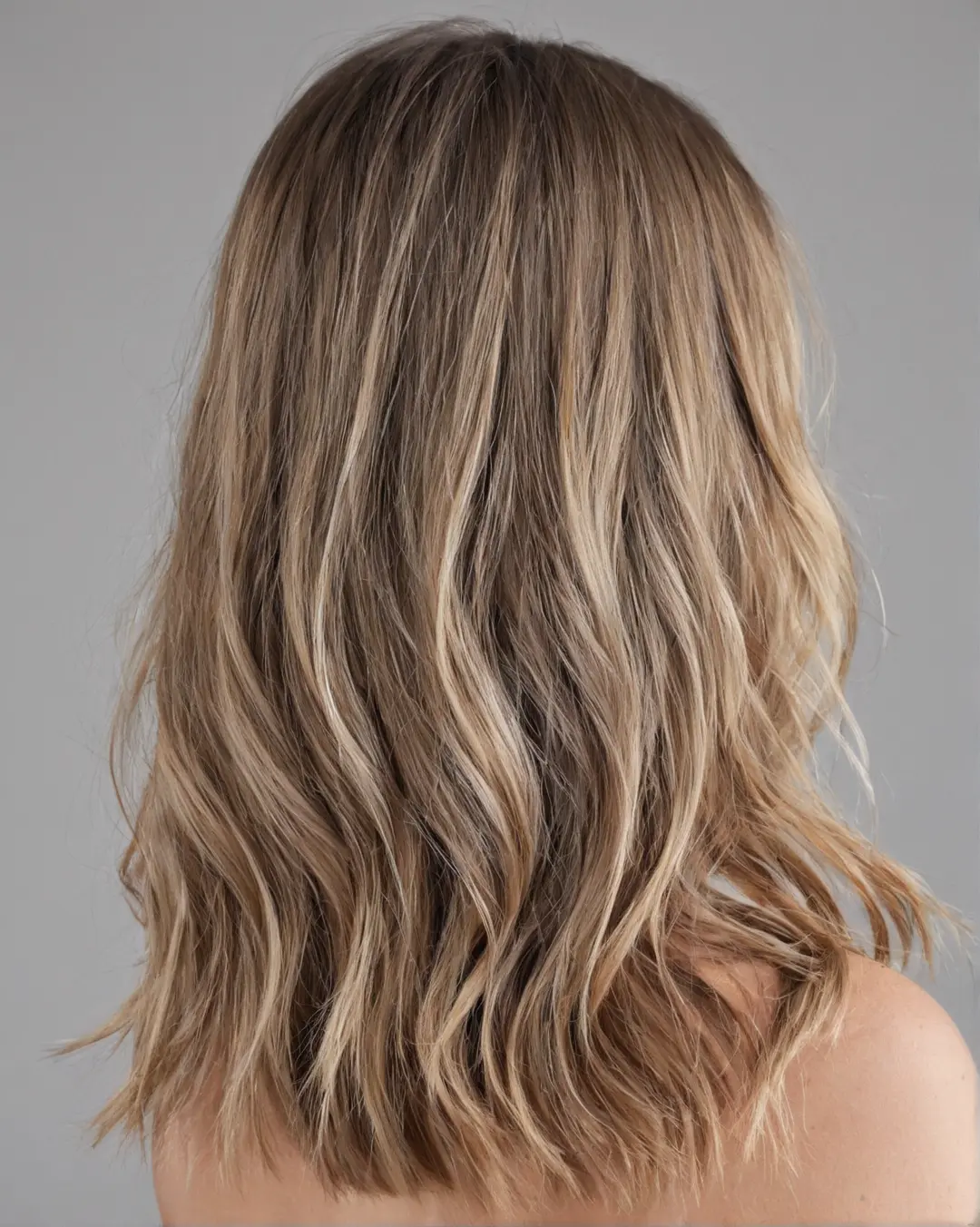 Blond lob med løse bølger