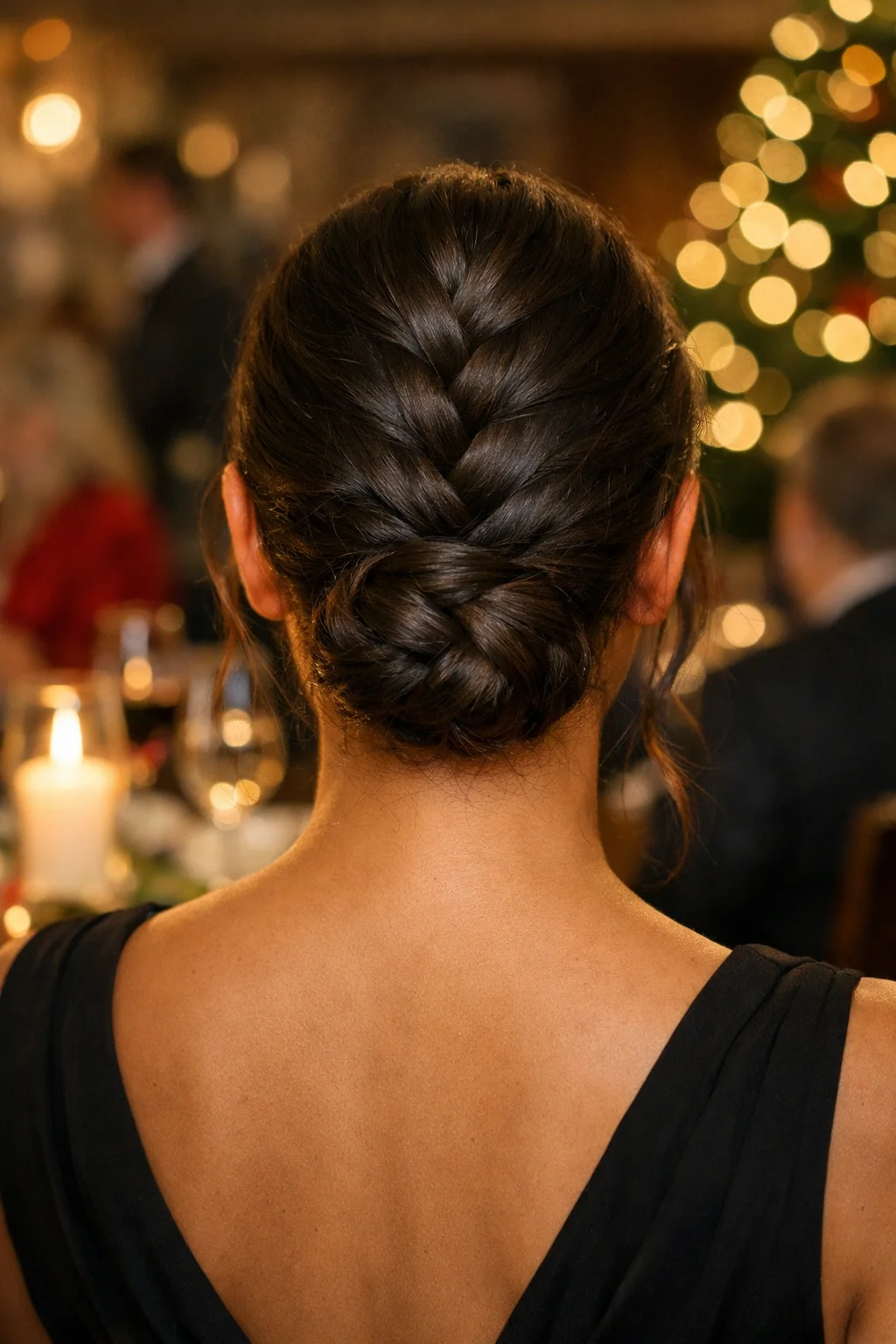 Fransk fletteknute til julebord