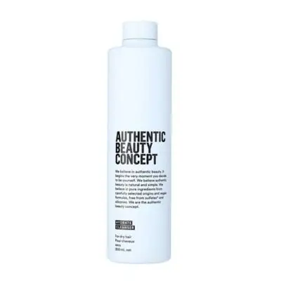 Authentic Beauty Concept Hydrate Cleanser - mild rensekrem i hvit flaske