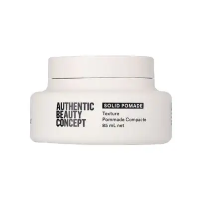 Authentic Beauty Concept Solid Pomade 85ml - strukturgivende harpomade for styling