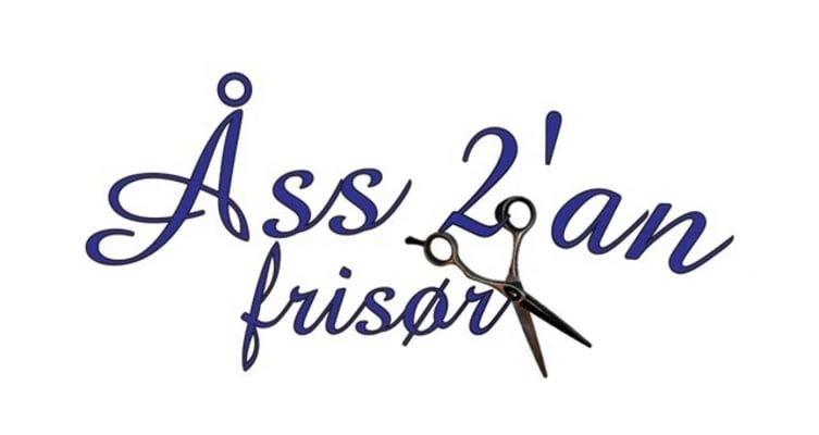 Åss 2'an frisør logo
