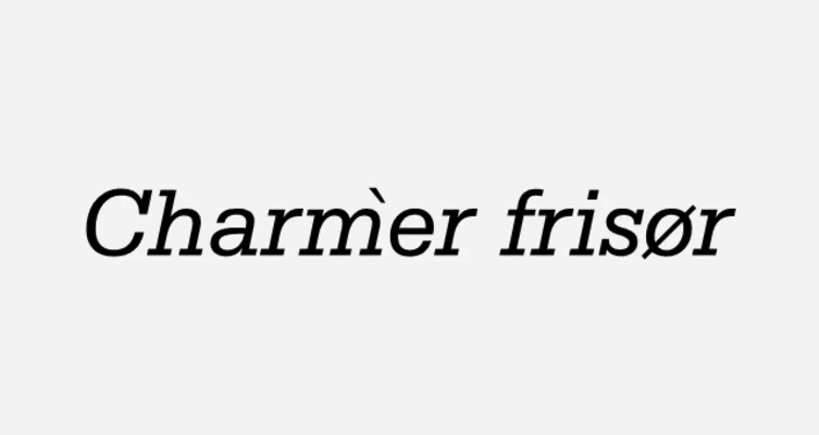 Charmer Frisør logo