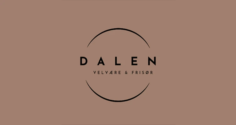 Dalen Frisør logo