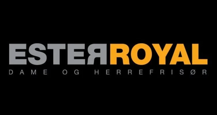 Ester & Royal Dame og Herre Frisør logo