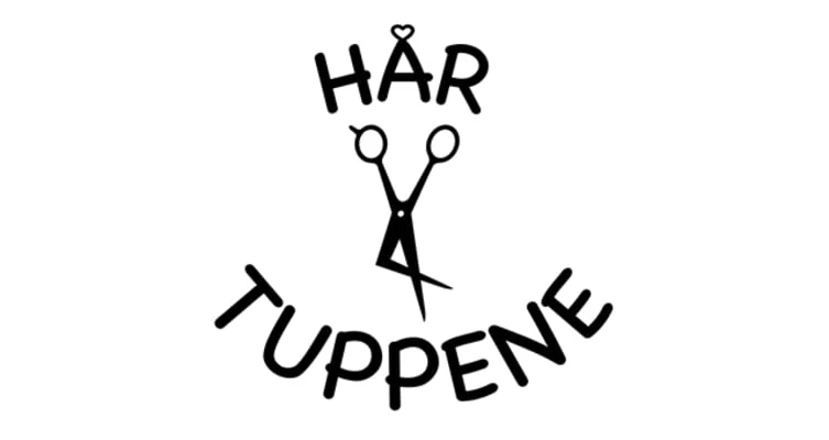 Hårtuppene Birgitte logo