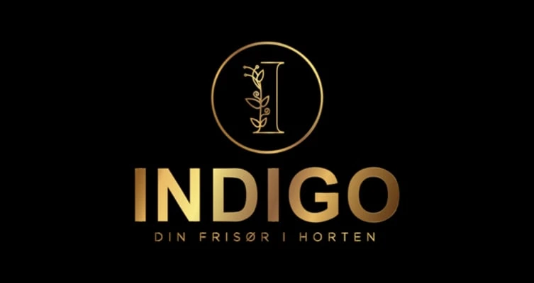 Indigo Dame og Herrefrisør logo