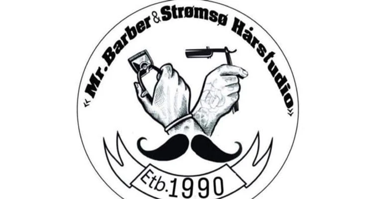 Mr Barber & Strømsø Hårstudio Sedi logo