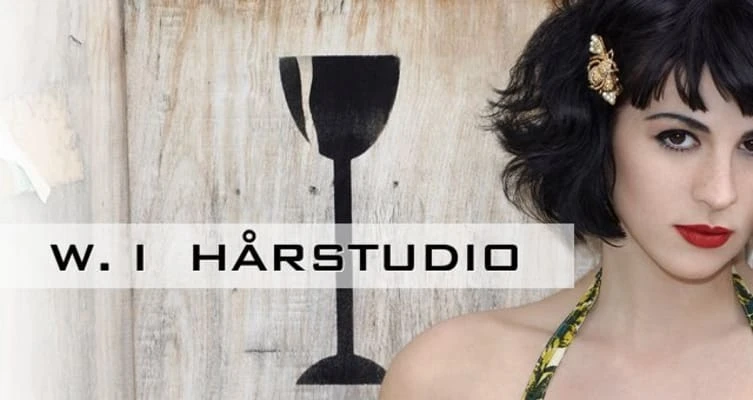 W.I Hårstudio logo